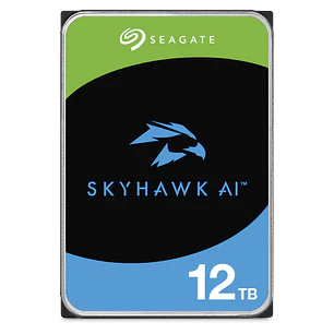 Seagate SkyHawk AI ST12000VE003, Disco Duro 12TB SATA, 7200RPM, 512MB para NVR