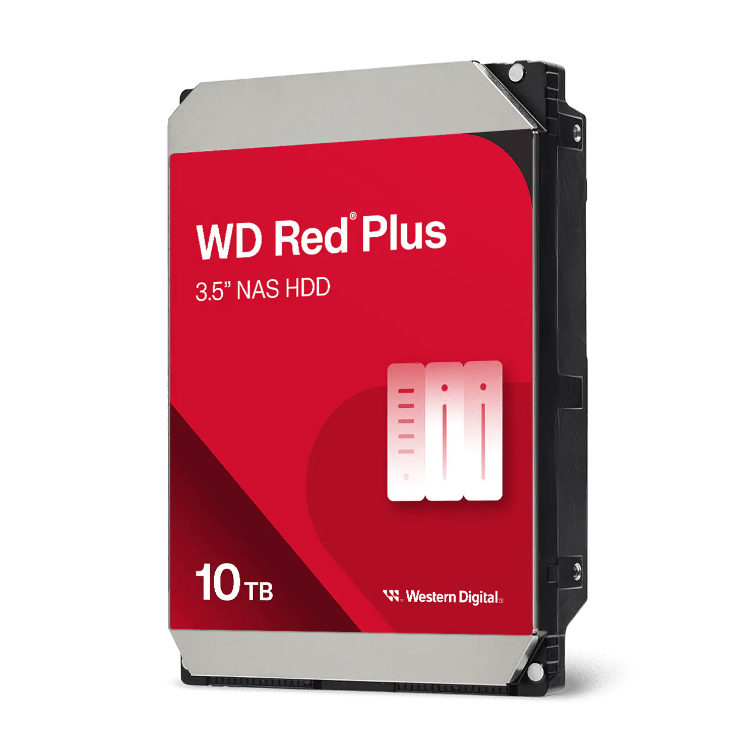 Western Digital WD Red Plus, Disco Duro NAS 10TB, 3.5