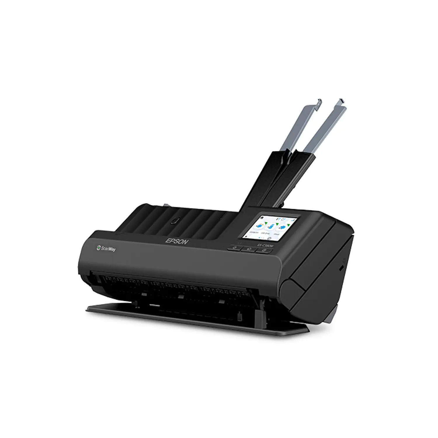 Epson WorkForce ES-C380W, Escáner Dúplex Wi‑Fi, 30 ppm, ADF 20 Hojas, Pantalla Táctil 4