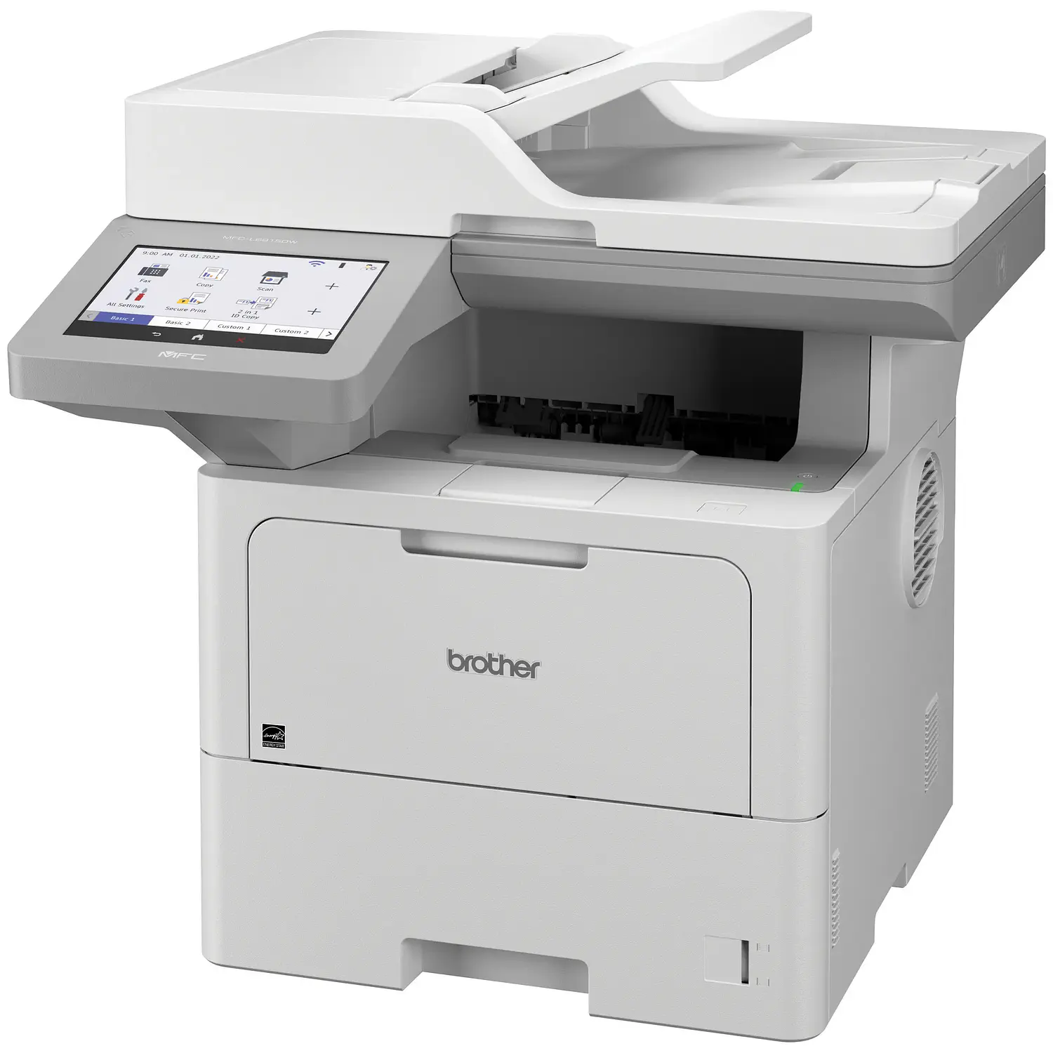 Brother MFC-L6915DW, Multifuncional Láser Monocromático, 52 ppm, Dúplex, ADF 80, Wi‑Fi, NFC 3