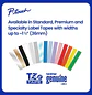 Brother TZe-FX231, Cinta Flexible ID Laminada, Negro sobre Blanco, 12 mm x 8 m - Miniatura 5