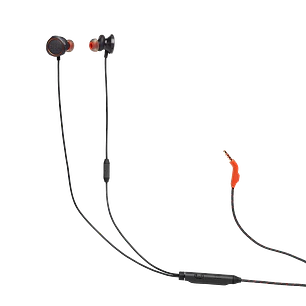 JBL Quantum 50, Audífonos Gamer In-Ear Alámbricos, 8.6 mm, Micrófono, 3.5 mm, Negro