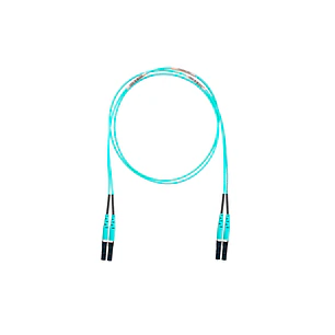 Panduit Opti-Core FX2ERLNLNSNM010, Patch Cord Fibra OM3 LC-LC Dúplex, OFNR, 10 m, Aqua