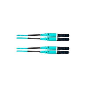 Panduit Opti-Core FX2ERLNLNSNM010, Patch Cord Fibra OM3 LC-LC Dúplex, OFNR, 10 m, Aqua