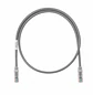 Panduit NetKey NK6PC8GYY, Patch Cord RJ45 Cat6 UTP, 24AWG CM, 2.44 m, Gris - Miniatura 1
