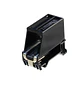 Panduit CADIN1BL-S, Adaptador Blindado Mini-Com para Riel DIN 35 mm, 1 Puerto, Negro - Miniatura 1