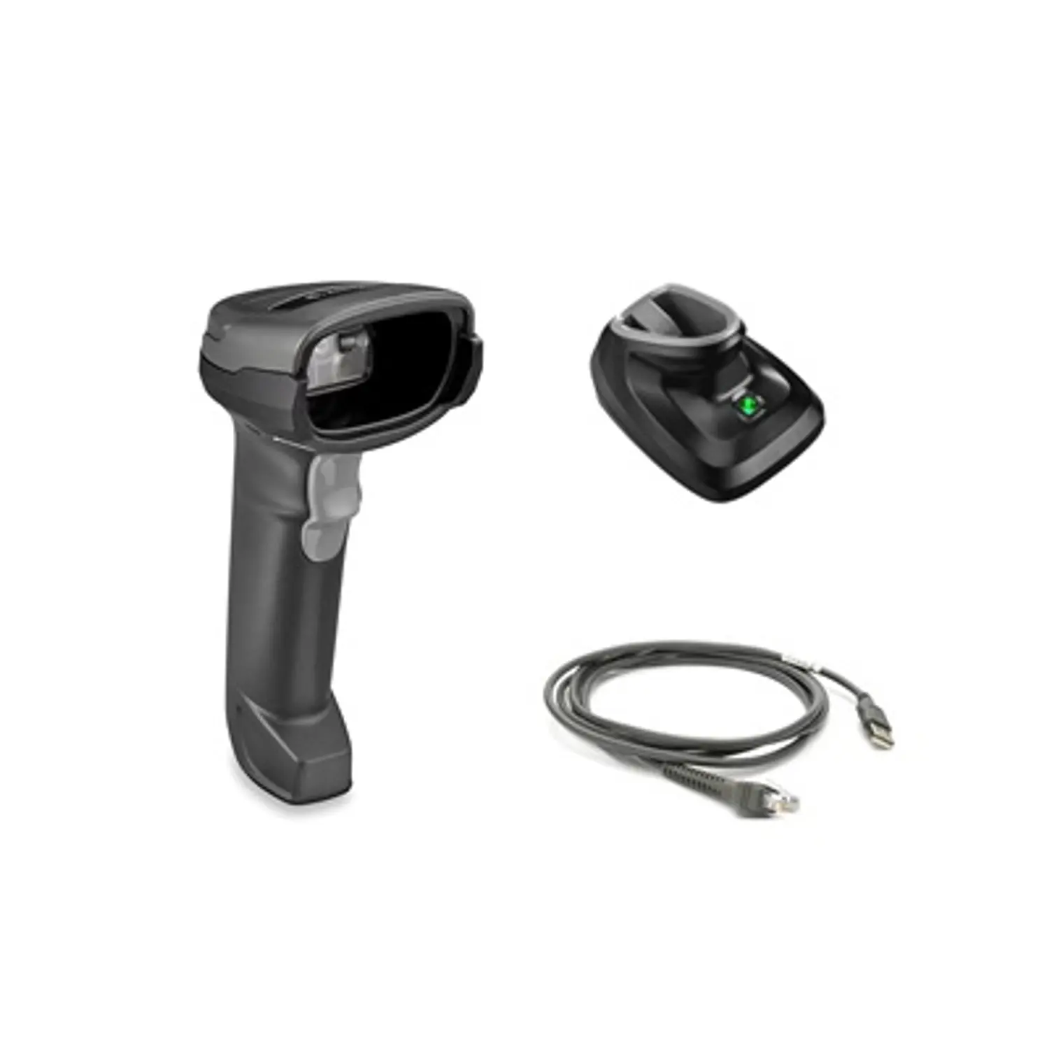 Zebra DS2278, Lector Inalámbrico 1D/2D, Bluetooth 4.0, USB, Base de Carga, Negro 1