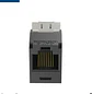 Panduit KT035XCL82, Kit Patch Panel Cat6, 24 Puertos, 24 Módulos RJ45 UTP, Mini-Com, Negro - Miniatura 3