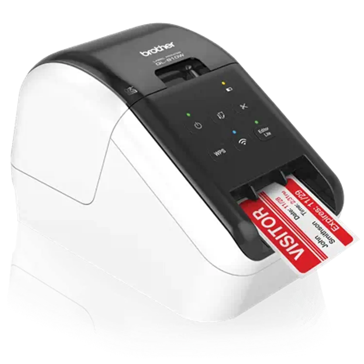 Brother QL-810W, Impresora Térmica de Etiquetas, Wi-Fi, USB, 300 x 600 dpi, 110 Etiq/min 1