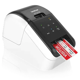 Brother QL-810W, Impresora Térmica de Etiquetas, Wi-Fi, USB, 300 x 600 dpi, 110 Etiq/min