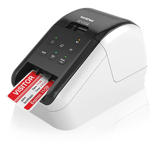 Brother QL-810W, Impresora Térmica de Etiquetas, Wi-Fi, USB, 300 x 600 dpi, 110 Etiq/min