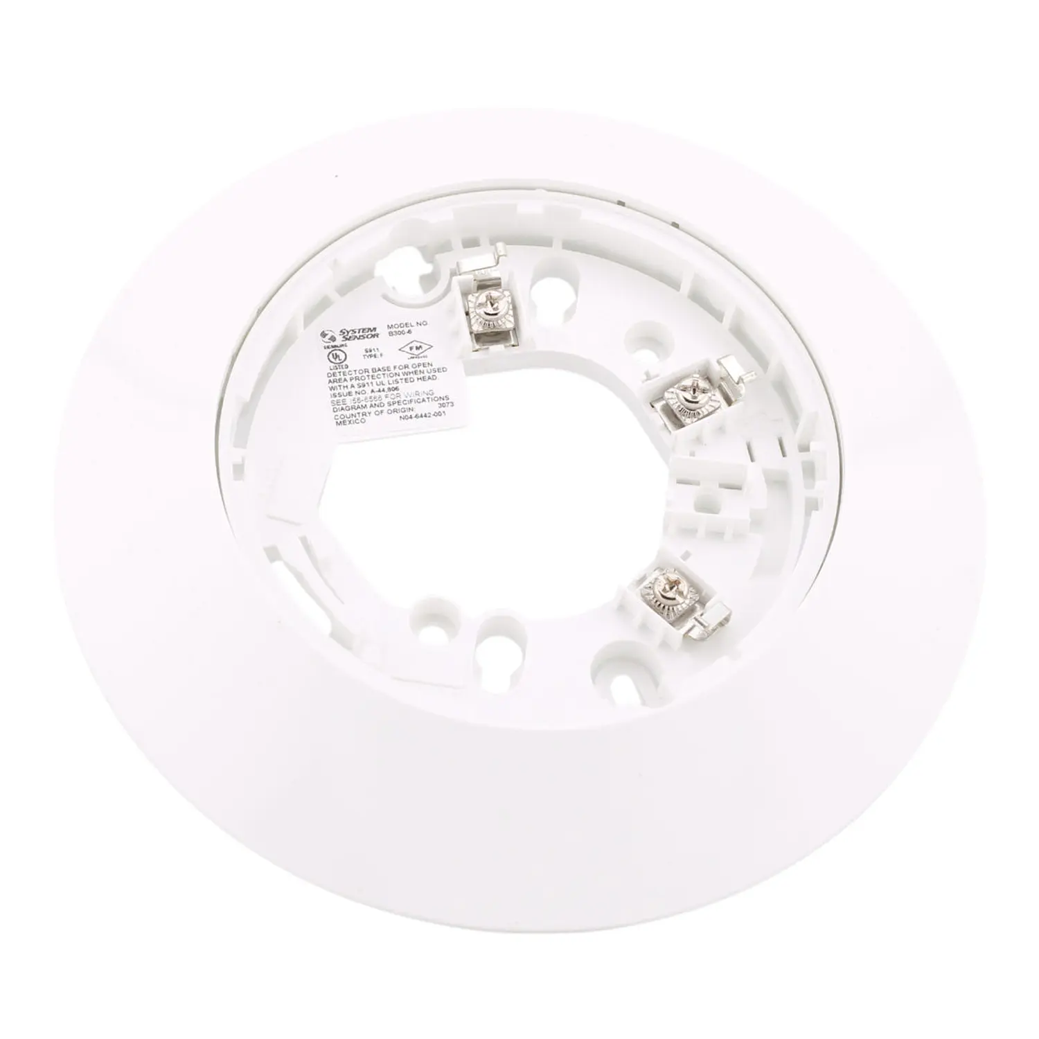 System Sensor B300-6, Base Enchufable para Detector Inteligente, 6
