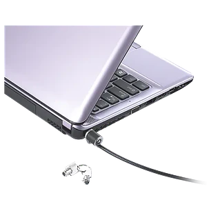 Lenovo 57Y4303, Candado de Seguridad con Cable 1.6 m, T-Bar, 2 Llaves, Negro