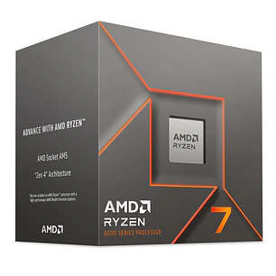 AMD Ryzen 7 8700F, Procesador AM5, 8 Núcleos, 16 Hilos, 5.0GHz, 65W, Sin Gráficos