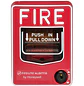 Fire-Lite BG-12, Estación Manual de Alarma, Doble Acción, Contacto NO, Reinicio Hexagonal - Miniatura 1