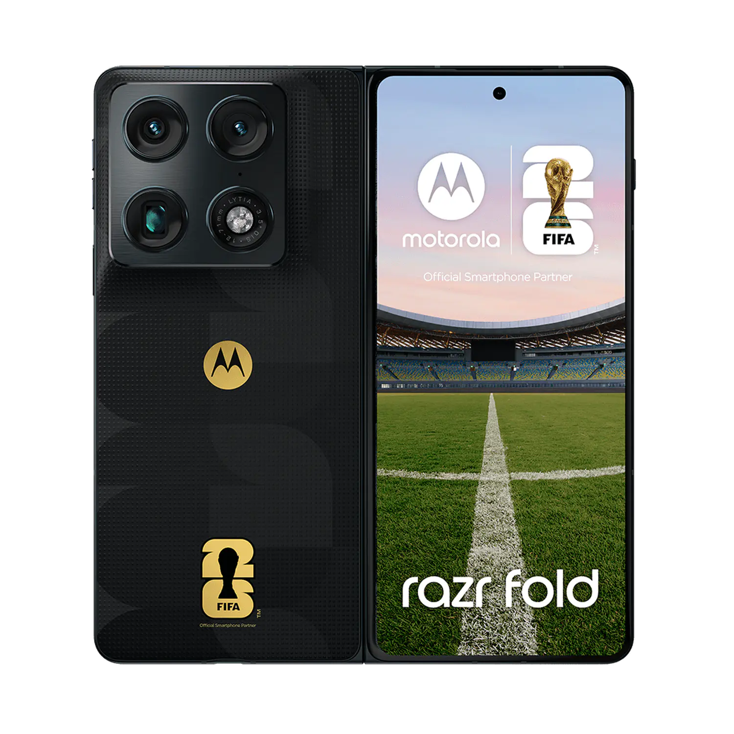 Motorola Razr Fold FIFA World Cup 26, 5G, 16GB RAM, 1TB, Pantalla 8.09, Negro 2