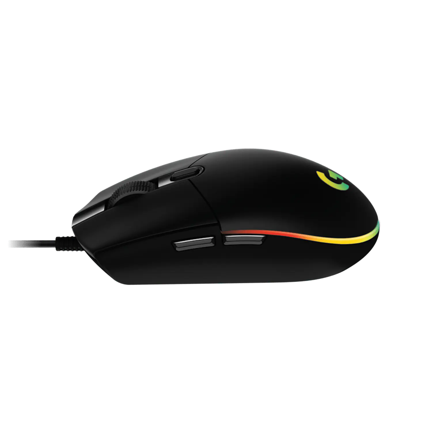 Logitech G203 LIGHTSYNC, Mouse Gamer RGB, 8000 DPI, 6 Botones, USB, Negro 2