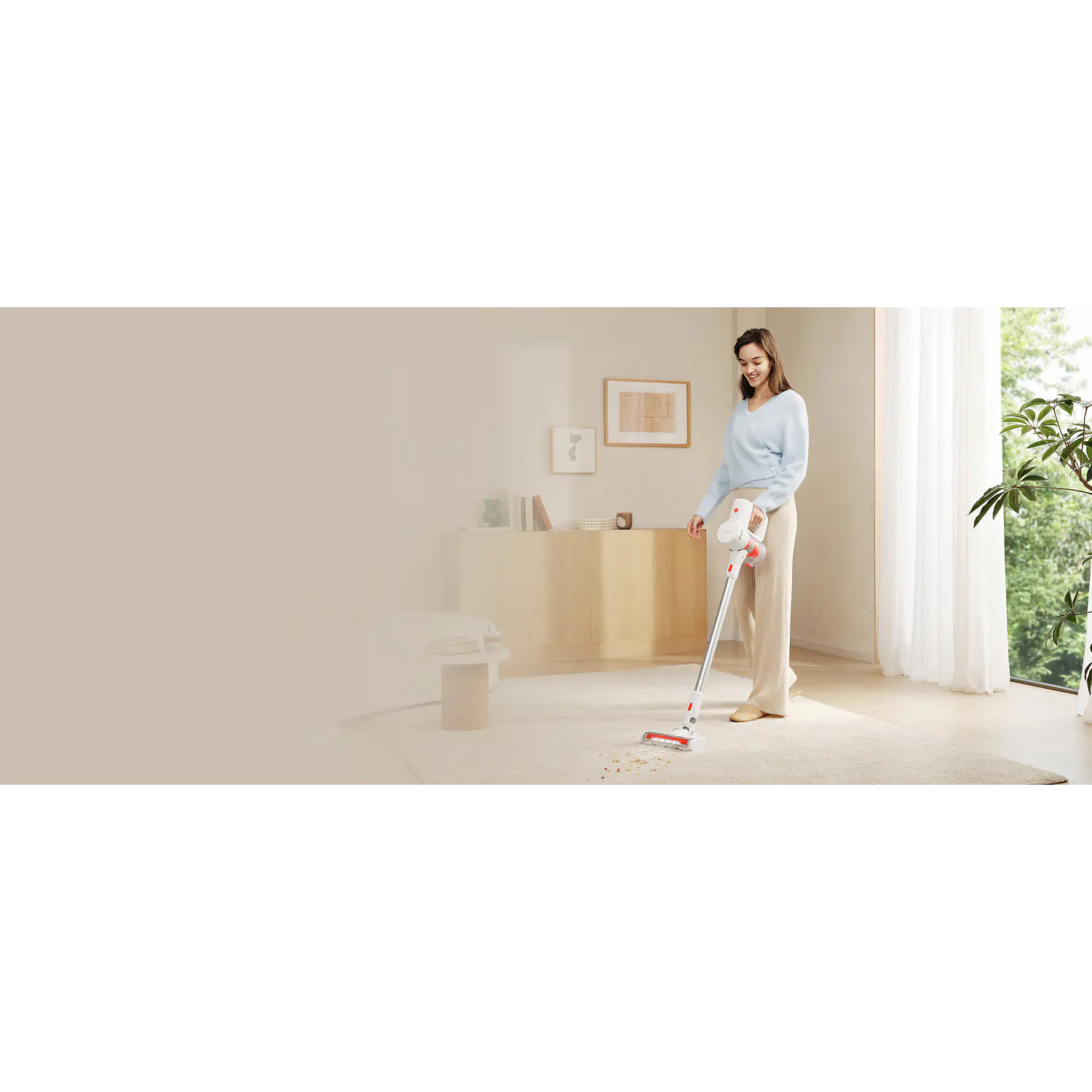 Xiaomi Vacuum Cleaner G20 Lite, Aspiradora Inalámbrica 18.000Pa, 45 Min, LED 5