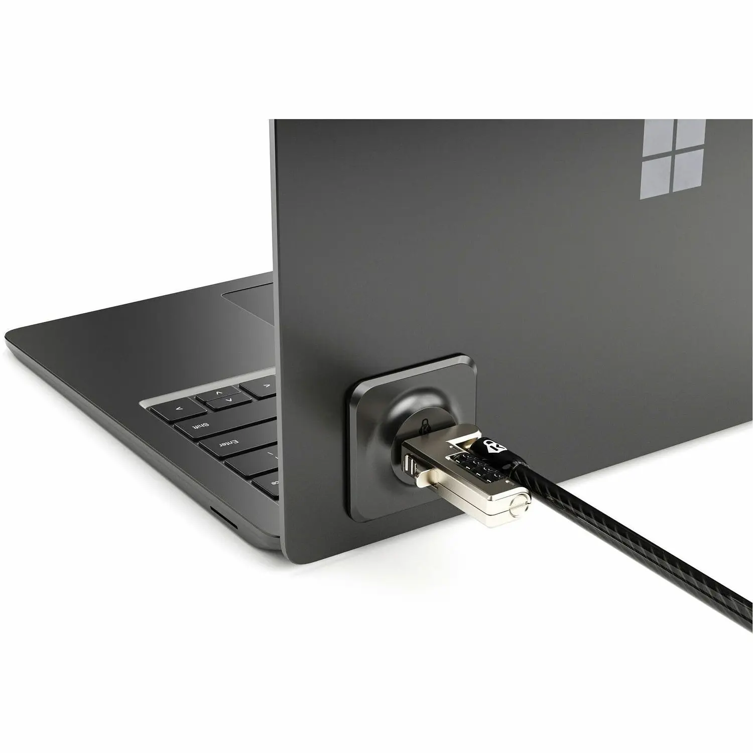 Kensington K65029, Kit Adaptador Nano Security Slot Adhesivo para Notebook, Negro 7