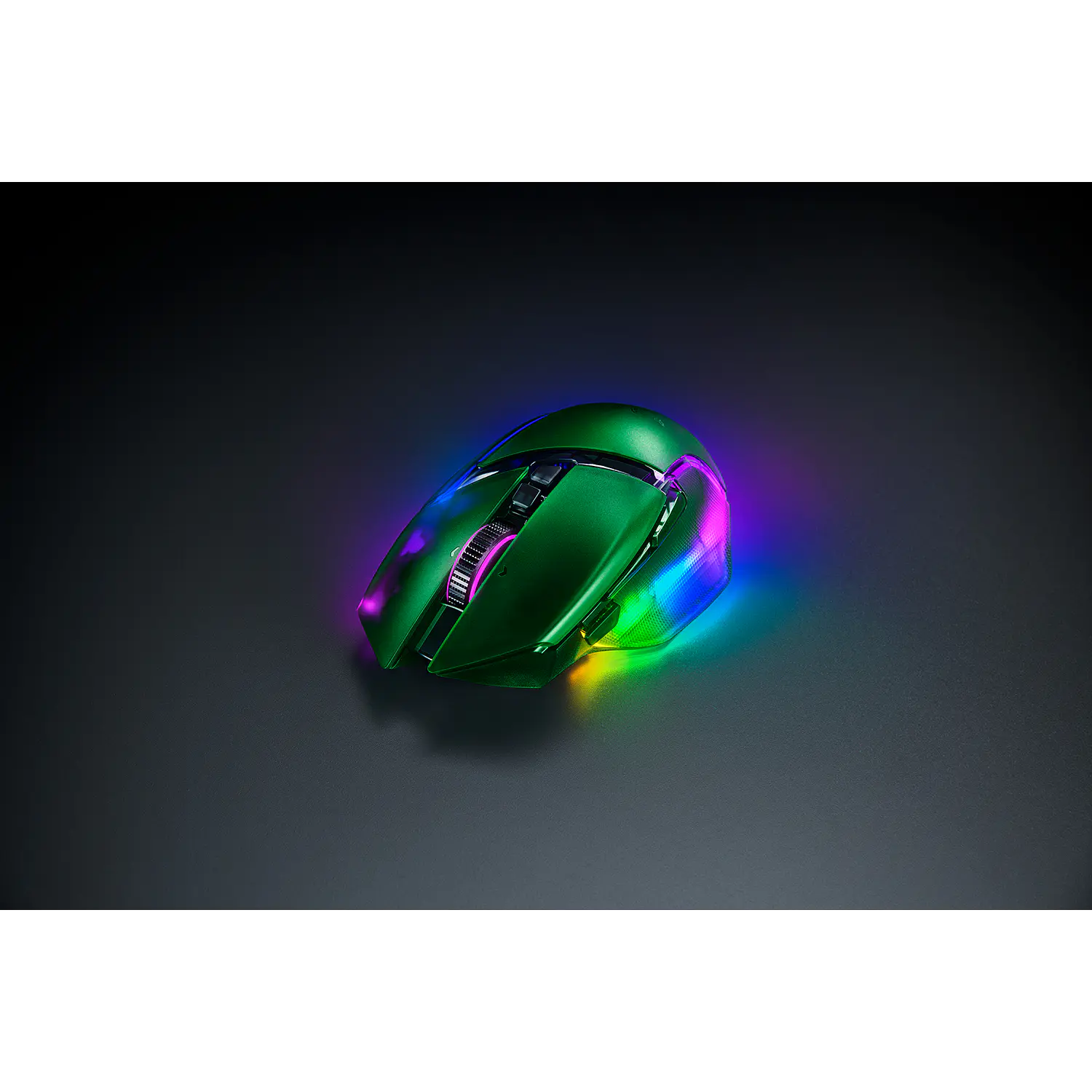 Razer Basilisk V3 Pro 35K, Mouse Gamer Inalámbrico, 35000 DPI, 11 Botones, RGB, Verde Phantom 4