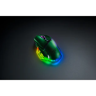 Razer Basilisk V3 Pro 35K, Mouse Gamer Inalámbrico, 35000 DPI, 11 Botones, RGB, Verde Phantom