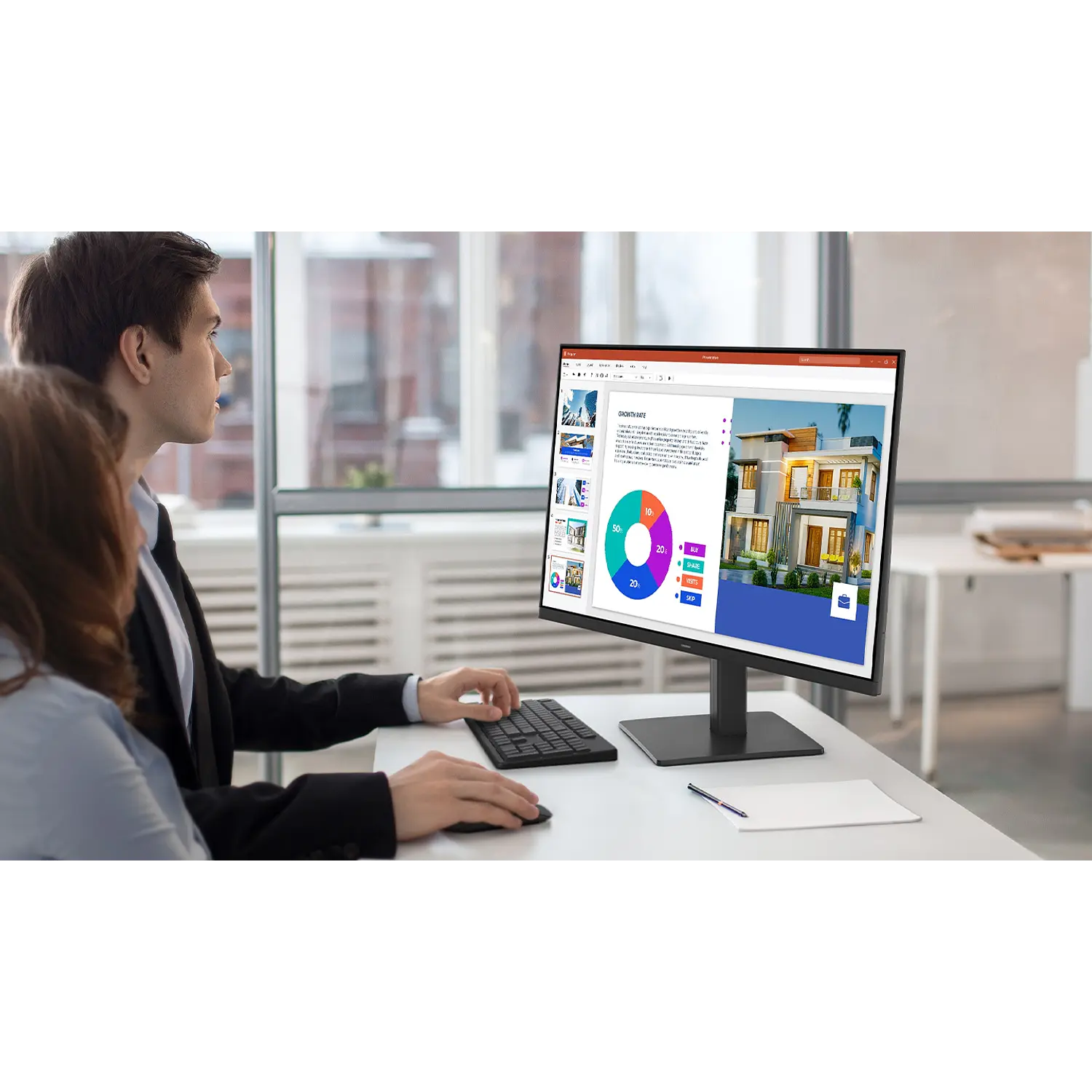 Samsung Essential Monitor S32GD, Monitor 27” FHD IPS 120Hz, 5ms, 2 HDMI, Negro 10