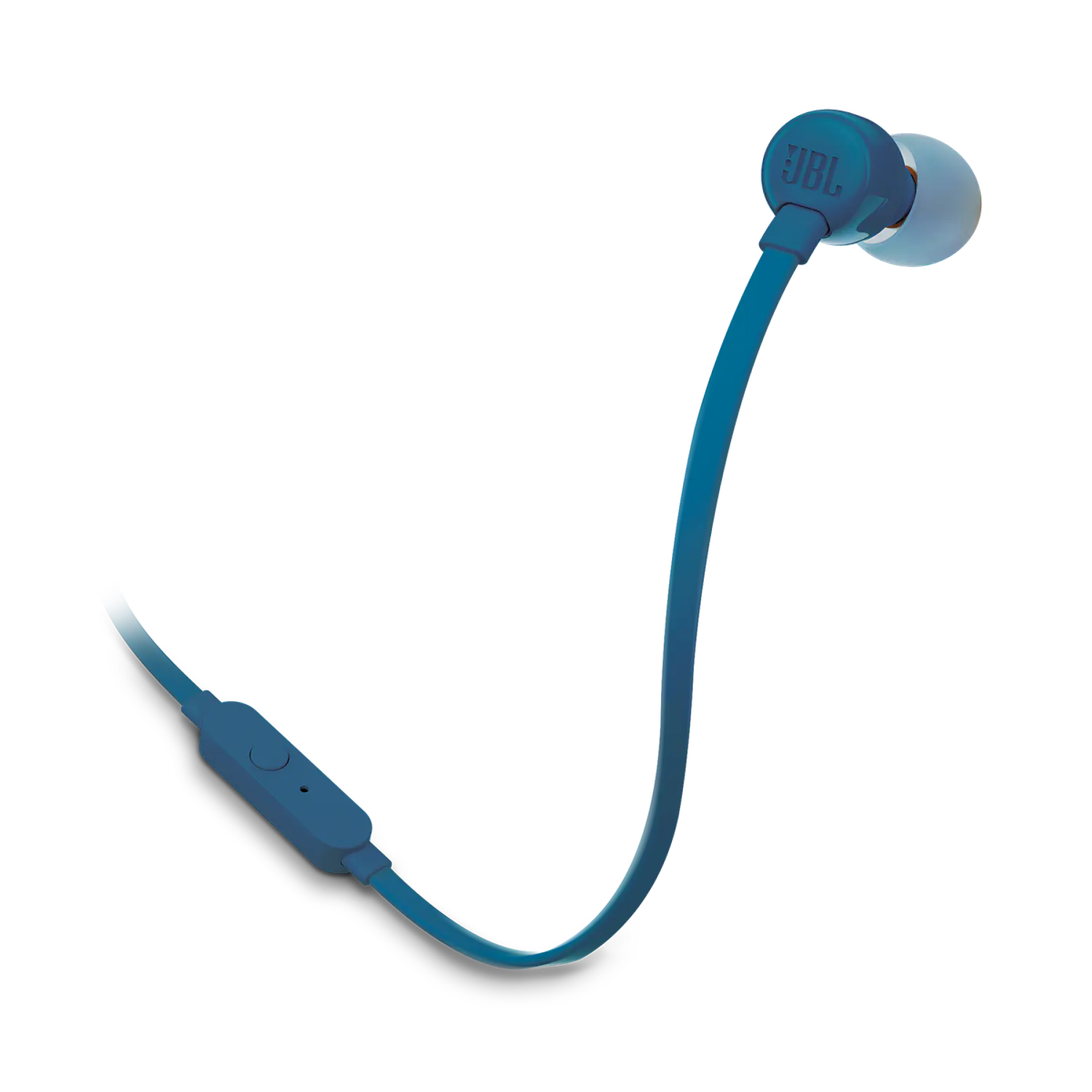 JBL Tune 110, Audífonos Intraaurales, Pure Bass, Micrófono, 3.5 mm, Azul 1