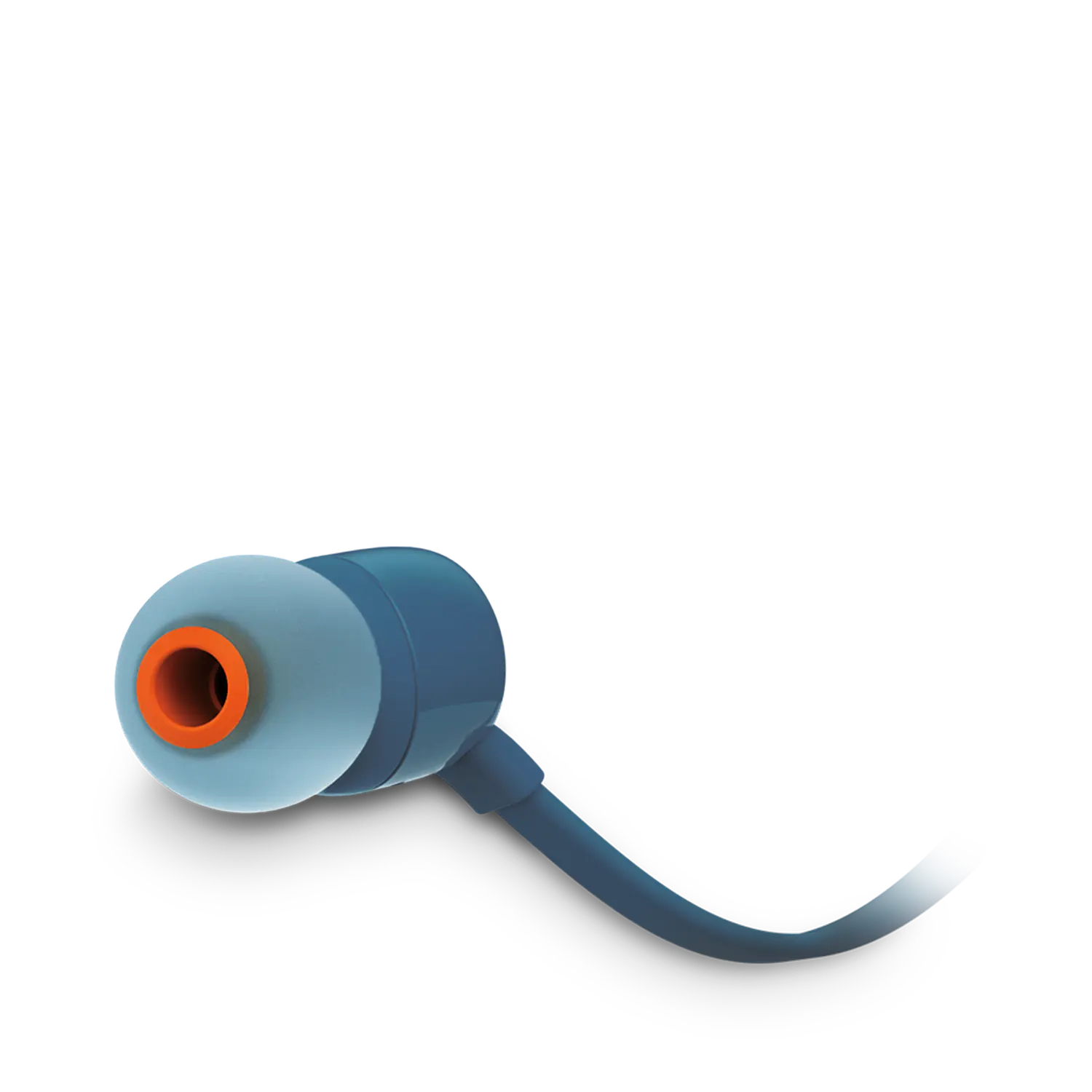 JBL Tune 110, Audífonos Intraaurales, Pure Bass, Micrófono, 3.5 mm, Azul 2