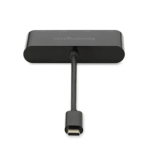 Kensington K33616WW, Hub USB-C a 4 Puertos USB-A 3.2 Gen 2, 10Gbps, Negro