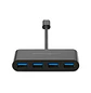 Kensington K33616WW, Hub USB-C a 4 Puertos USB-A 3.2 Gen 2, 10Gbps, Negro - Miniatura 6