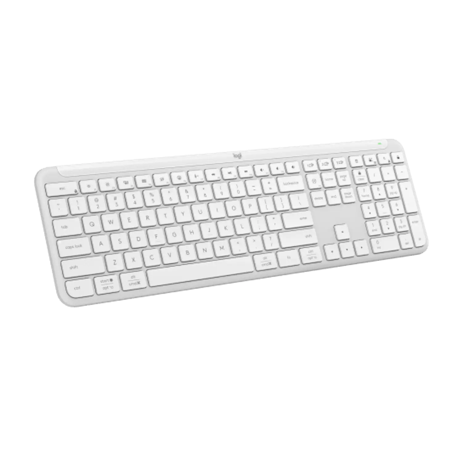 Logitech Signature Slim K950, Teclado Inalámbrico Español, Bluetooth, Logi Bolt, Multidispositivo, Blanco 4
