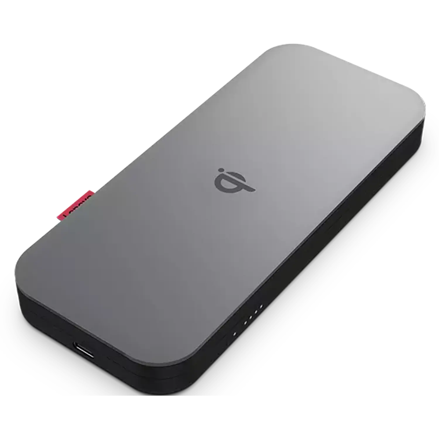 Lenovo Go, Batería Externa 10000mAh, USB-C 27W, Qi 15W, Negra 2