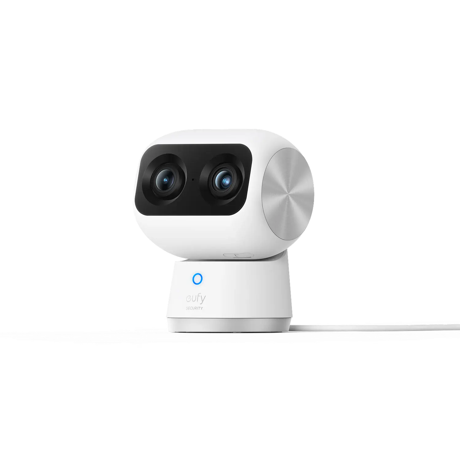 Eufy S350 T8416321, Cámara de Seguridad Interior 4K, Doble Lente, Zoom 8x, Wi-Fi 6, Blanca 2