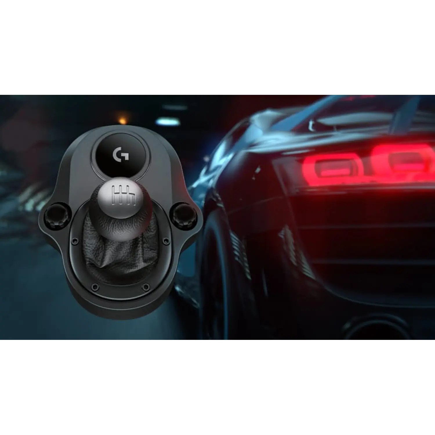 Logitech G Driving Force, Palanca de Cambios Gamer, 6 Velocidades, Reversa, G29, G920, G923 5