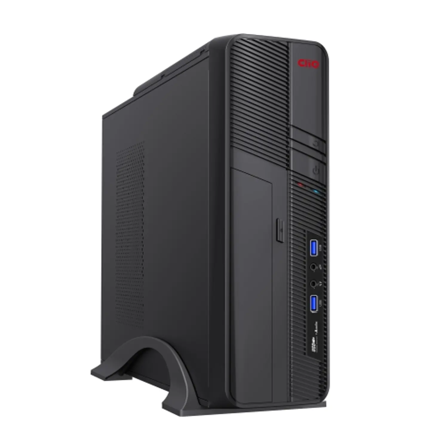 PCTronix Clio S-605, Gabinete Slim Micro-ATX, Mini-ITX, Fuente SFX 500W, Negro 2