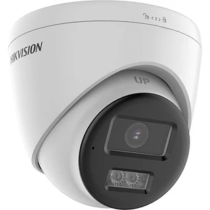 Hikvision DS-2CE78D0T-LXTS, Cámara Turret 2MP, 2.8mm, Audio 2 Vías, Sirena, Luz Híbrida, IP67
