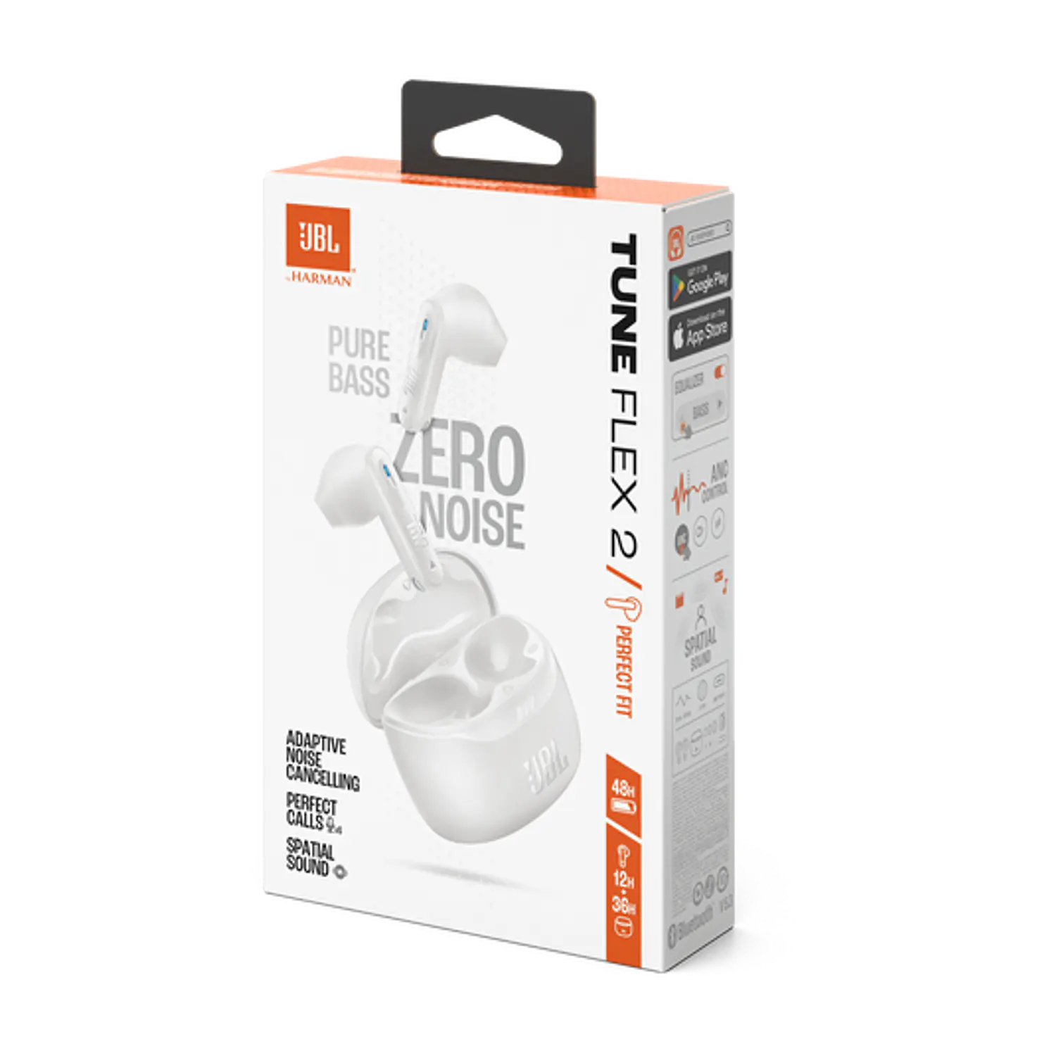 JBL Tune Flex 2, Audífonos True Wireless, ANC, 6 Micrófonos, Bluetooth 5.3, 48h, IP54, Blanco 11