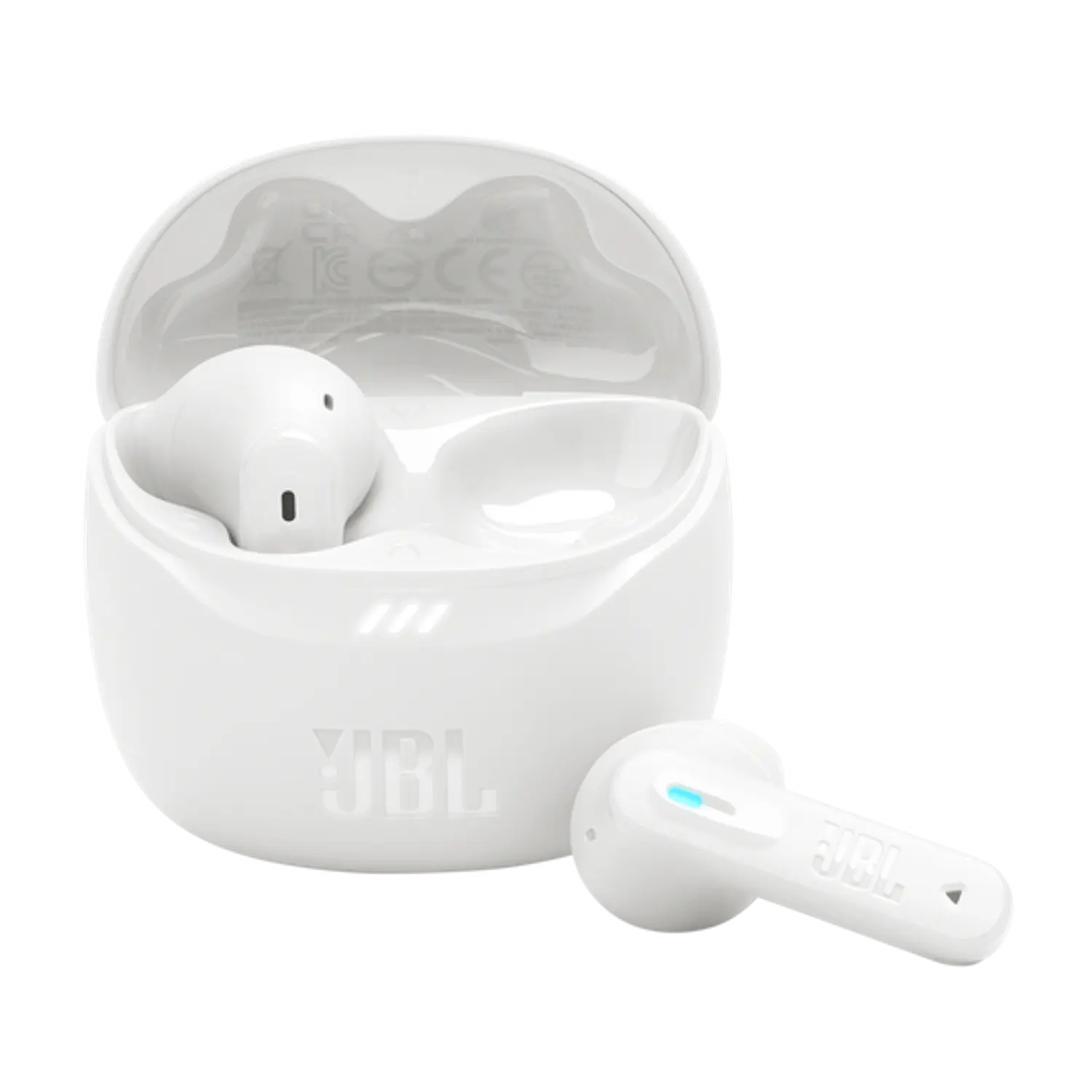 JBL Tune Flex 2, Audífonos True Wireless, ANC, 6 Micrófonos, Bluetooth 5.3, 48h, IP54, Blanco 1