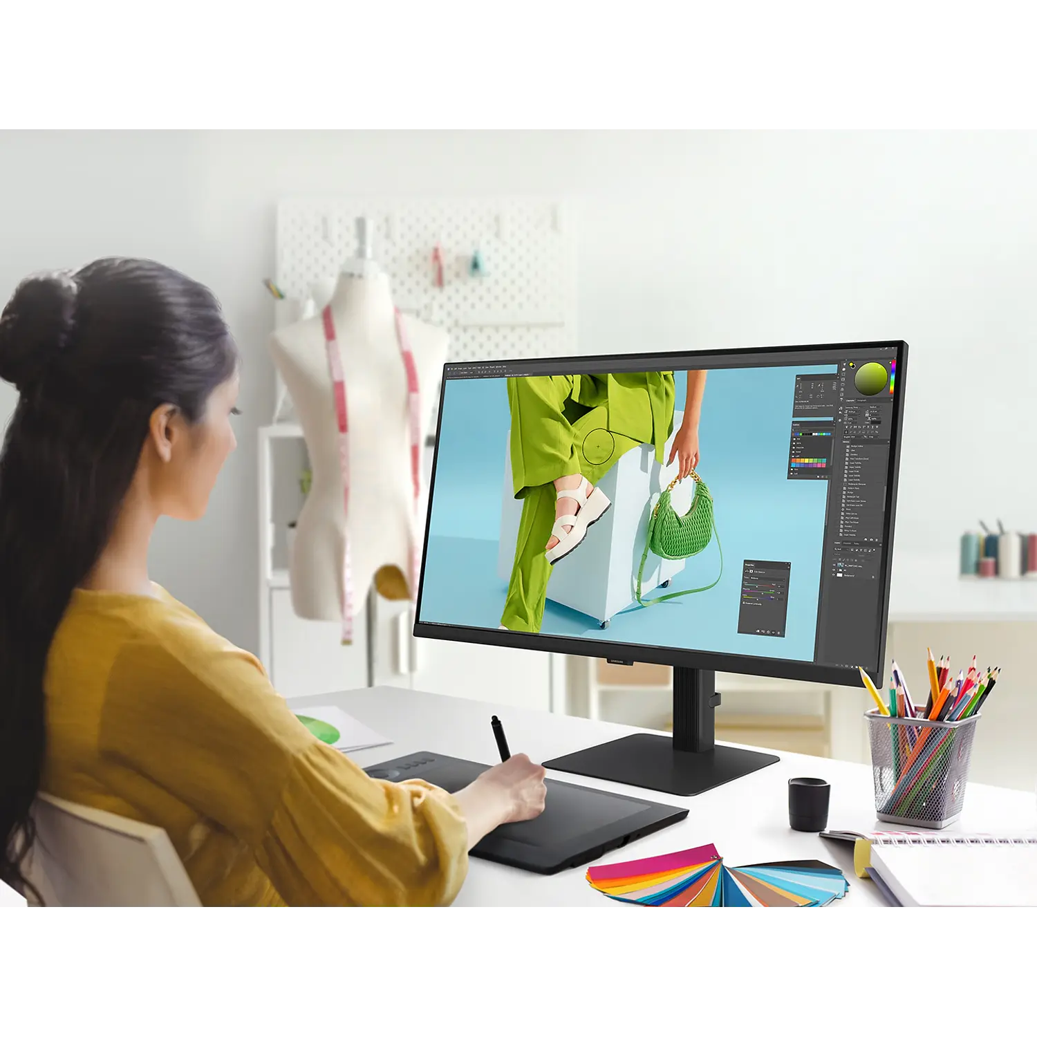 Samsung ViewFinity S7 S70D, Monitor 32