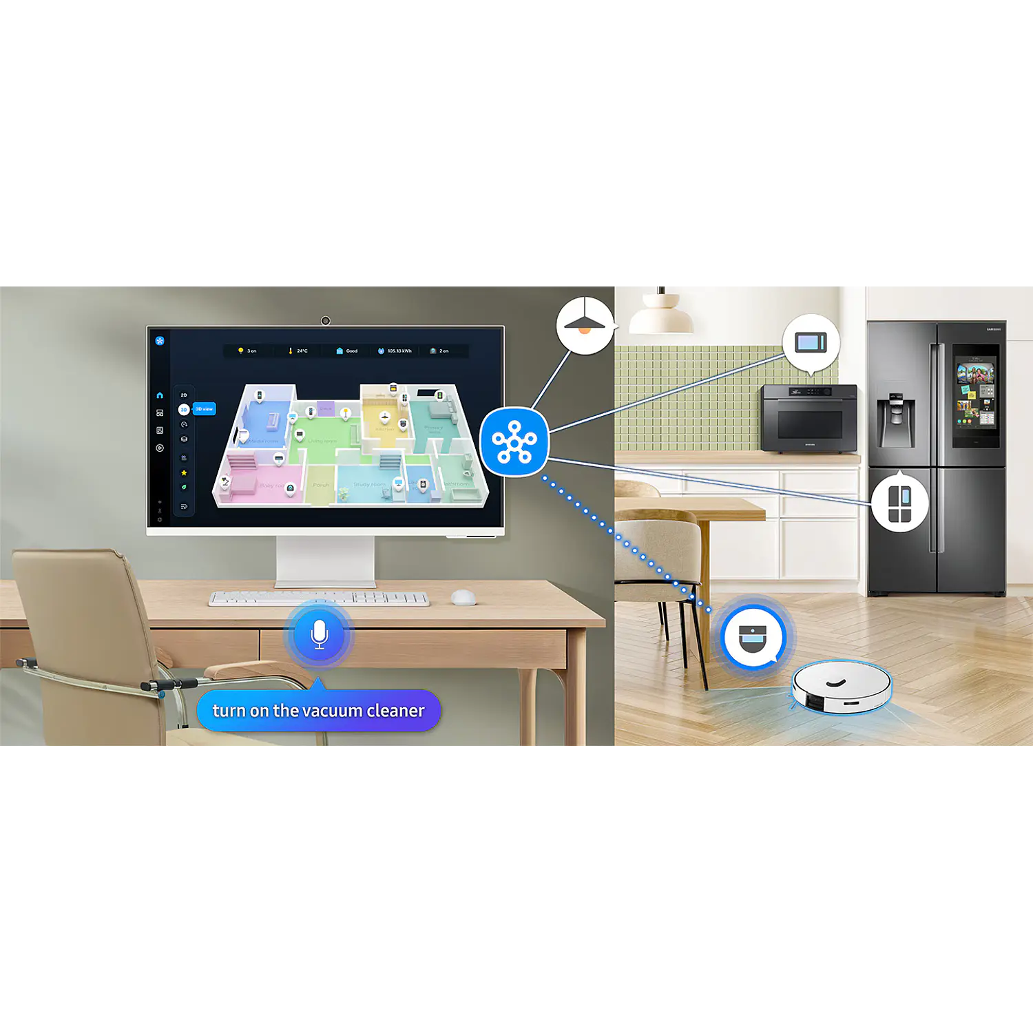 Samsung Smart TV Monitor M8 M80F 32
