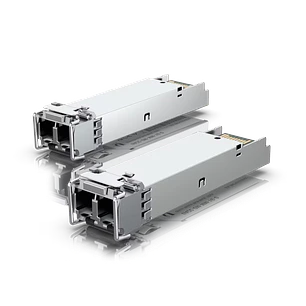 Ubiquiti UniFi UACC-OM-MM-1G-D-2, Pack 2 Módulos SFP 1Gbps Multimodo, LC UPC Dúplex, 850nm, 550m