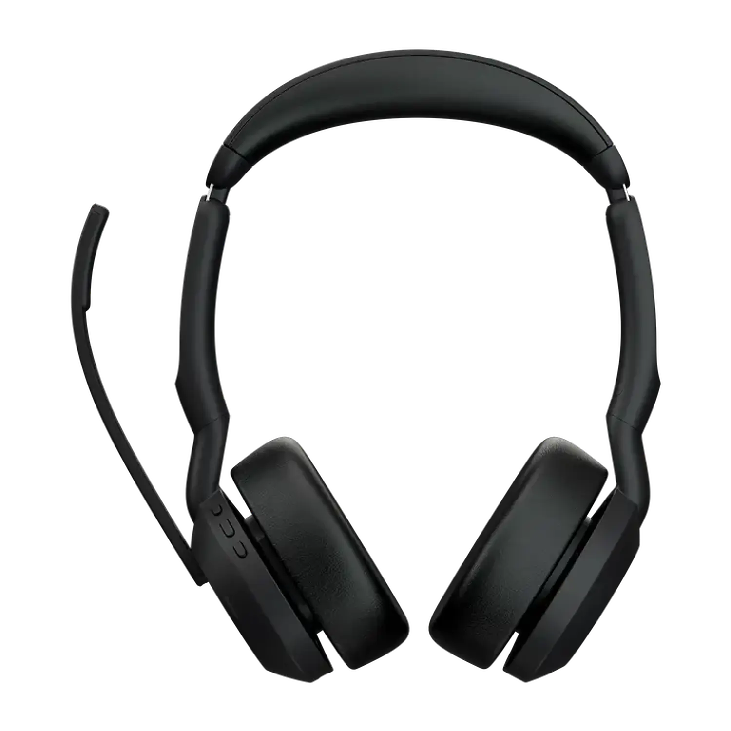 Jabra Evolve2 55 MS Stereo, Audífonos Bluetooth ANC, 4 Micrófonos, USB-C, 18 h, Negro 3