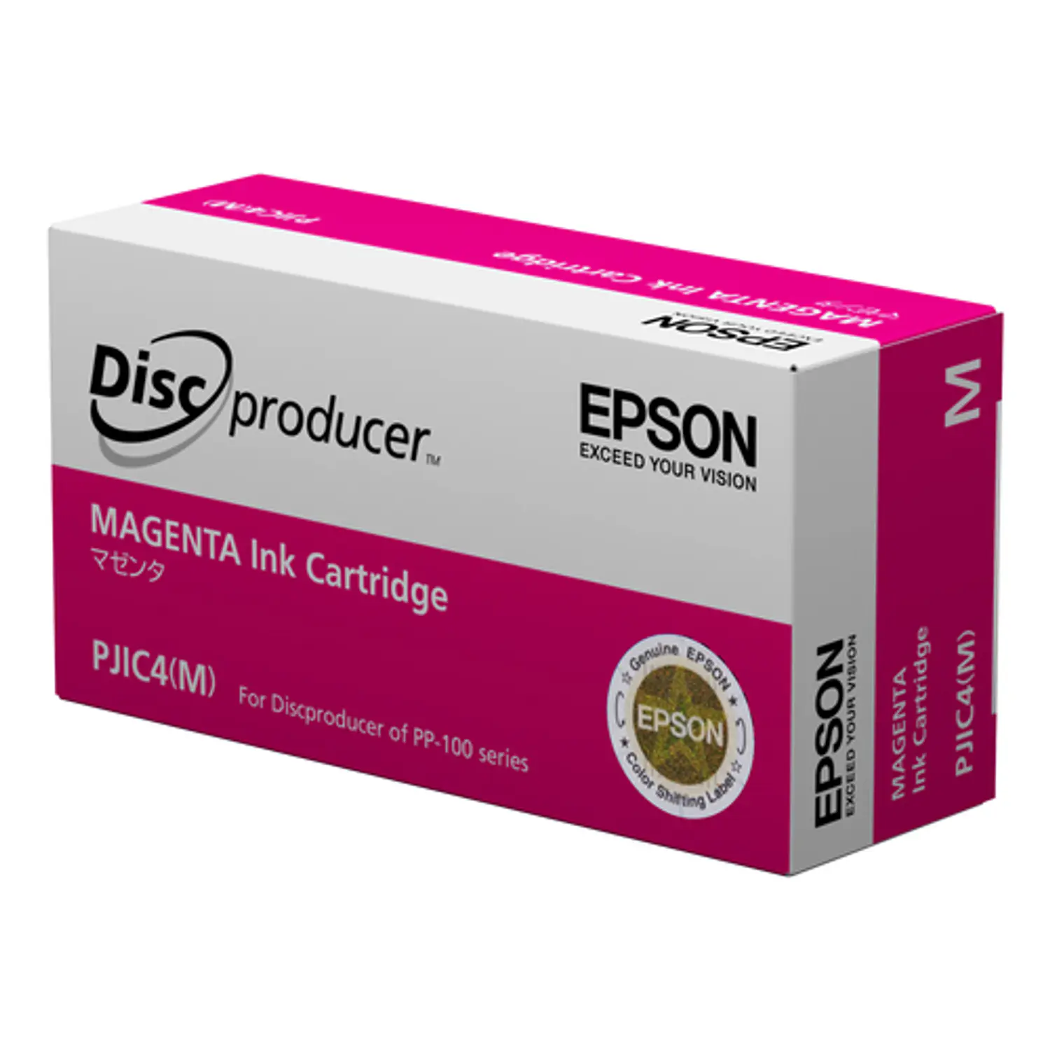 Epson PJIC7(M), Cartucho de Tinta Magenta Original para Discproducer, Tinta Dye
