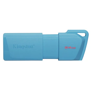 Kingston DataTraveler Exodia M, Pendrive 64GB USB-A, USB 3.2 Gen 1, Azul Aqua
