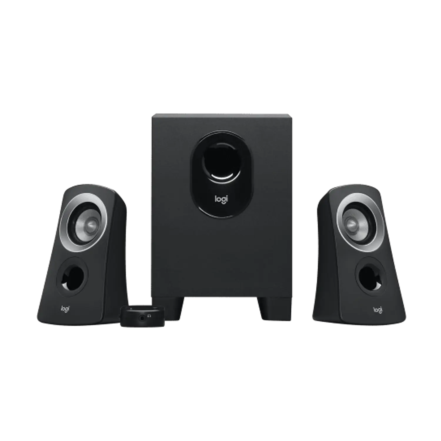 Logitech Z313 Sistema de Parlantes 2.1, 25W RMS, Subwoofer, Entrada 3.5mm, Control Cableado, Negro 2