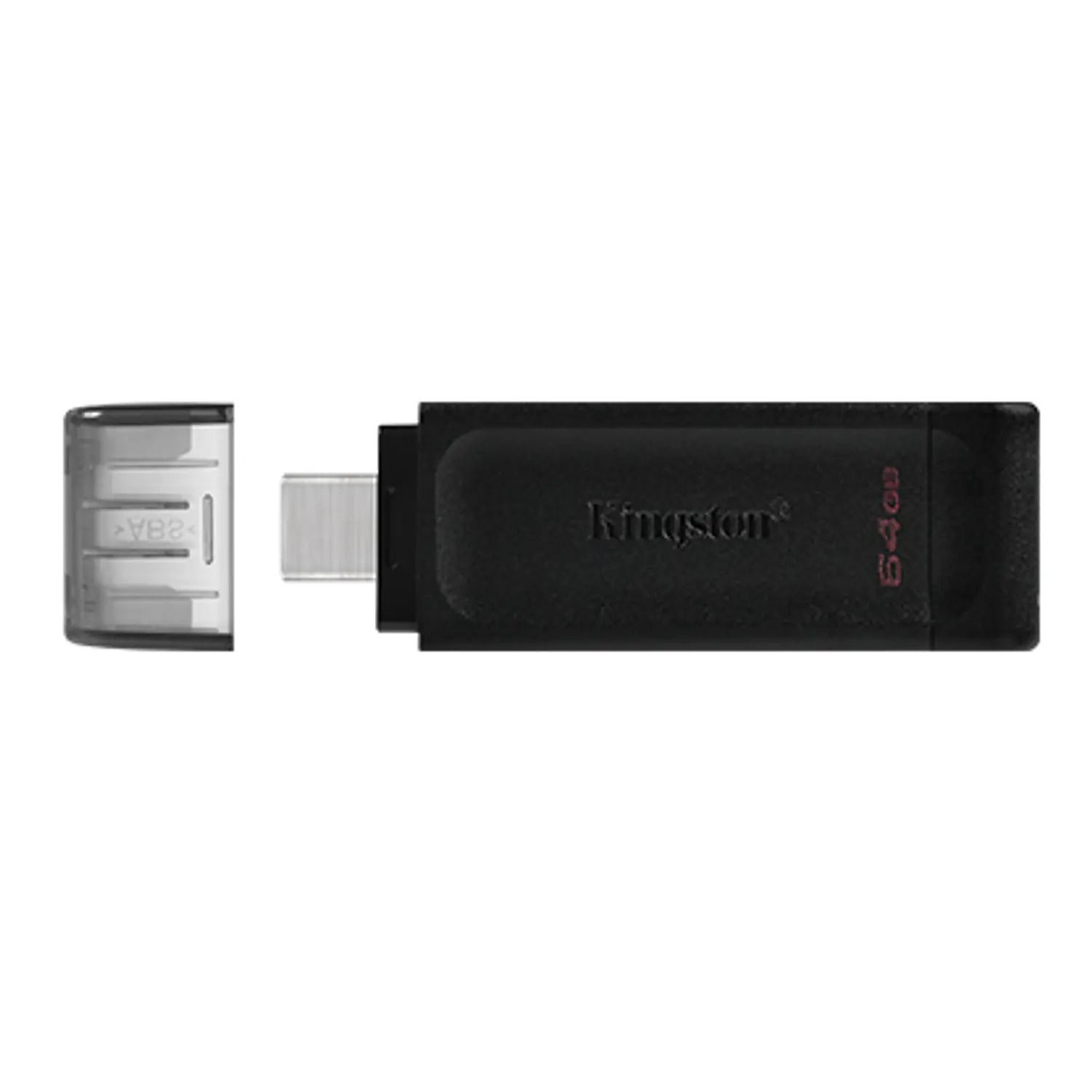 Kingston DataTraveler 70, Pendrive 64GB USB-C, USB 3.2 Gen 1, para Notebook, Tablet y Smartphone 1