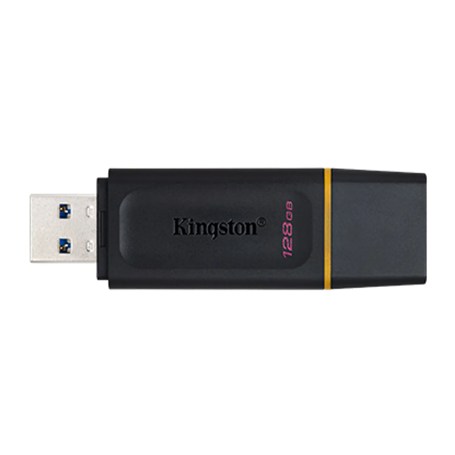 Kingston DataTraveler Exodia, Pendrive 128GB USB-A, USB 3.2 Gen 1, Negro con Anillo Amarillo 3