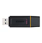 Kingston DataTraveler Exodia, Pendrive 128GB USB-A, USB 3.2 Gen 1, Negro con Anillo Amarillo - Miniatura 3