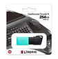 Kingston DataTraveler Exodia M, Pendrive 256GB USB-A, USB 3.2 Gen 1, Negro con Tapa Turquesa - Miniatura 4