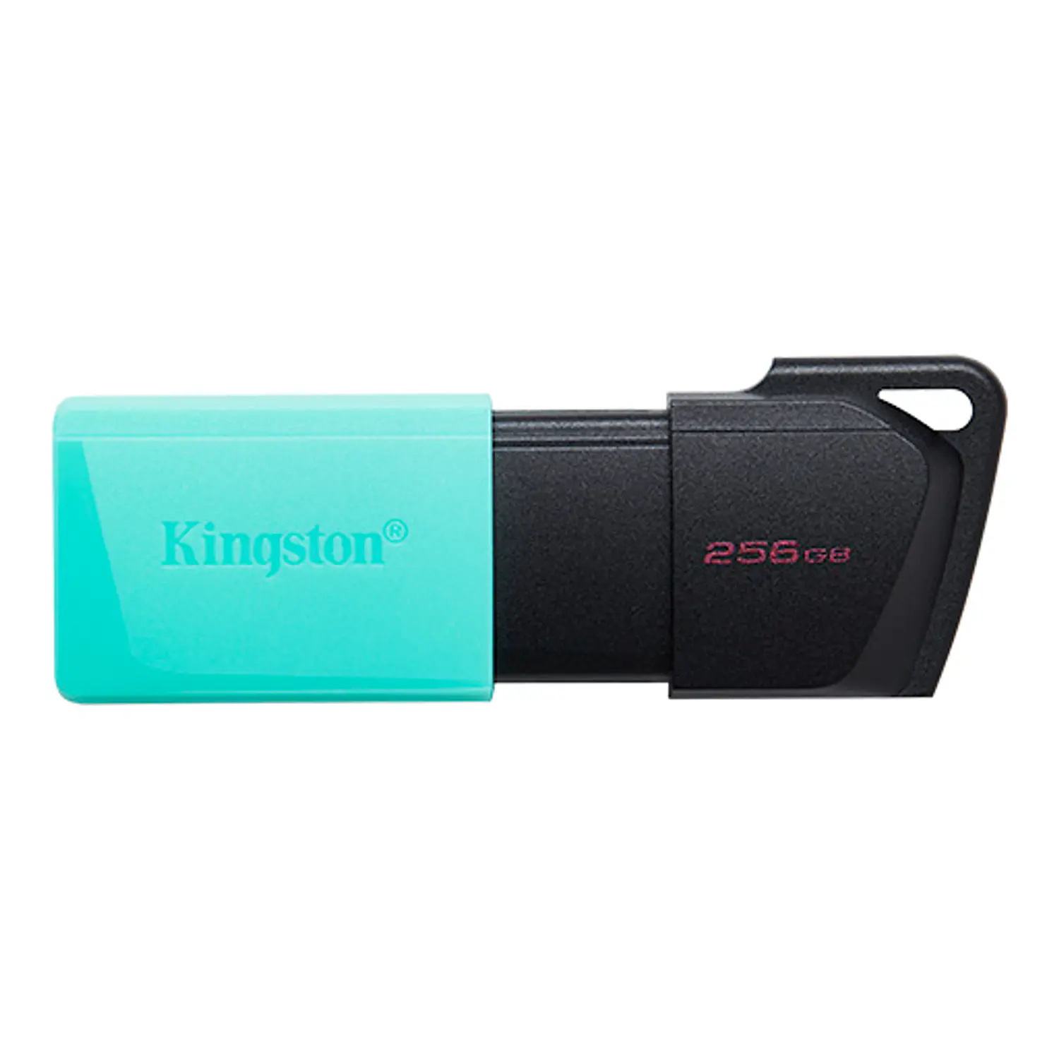 Kingston DataTraveler Exodia M, Pendrive 256GB USB-A, USB 3.2 Gen 1, Negro con Tapa Turquesa 3